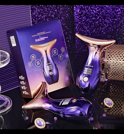 Three-color Dimming Massage Lifting And Tightening Import Domestic Beauty Apparatus