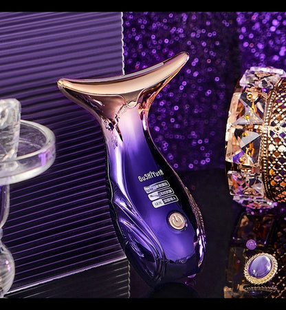 Three-color Dimming Massage Lifting And Tightening Import Domestic Beauty Apparatus