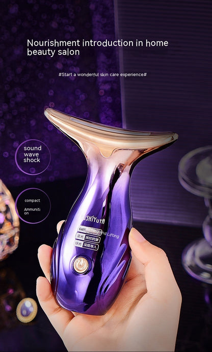 Three-color Dimming Massage Lifting And Tightening Import Domestic Beauty Apparatus